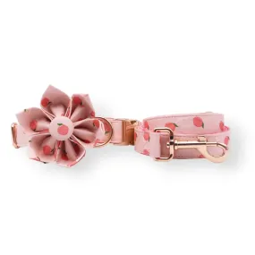 Peach Flower Unbreakable Collar™ & Leash Set