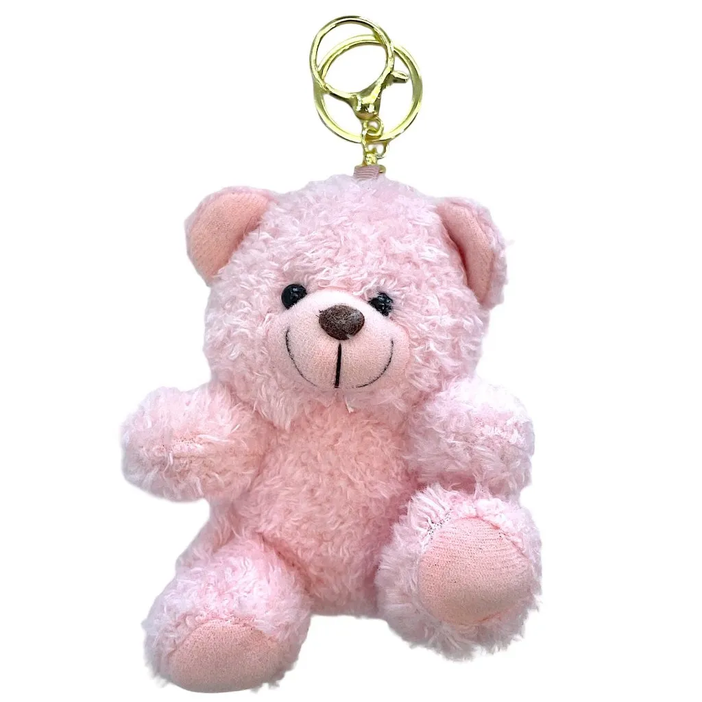 Plush Teddy Bear Keychain