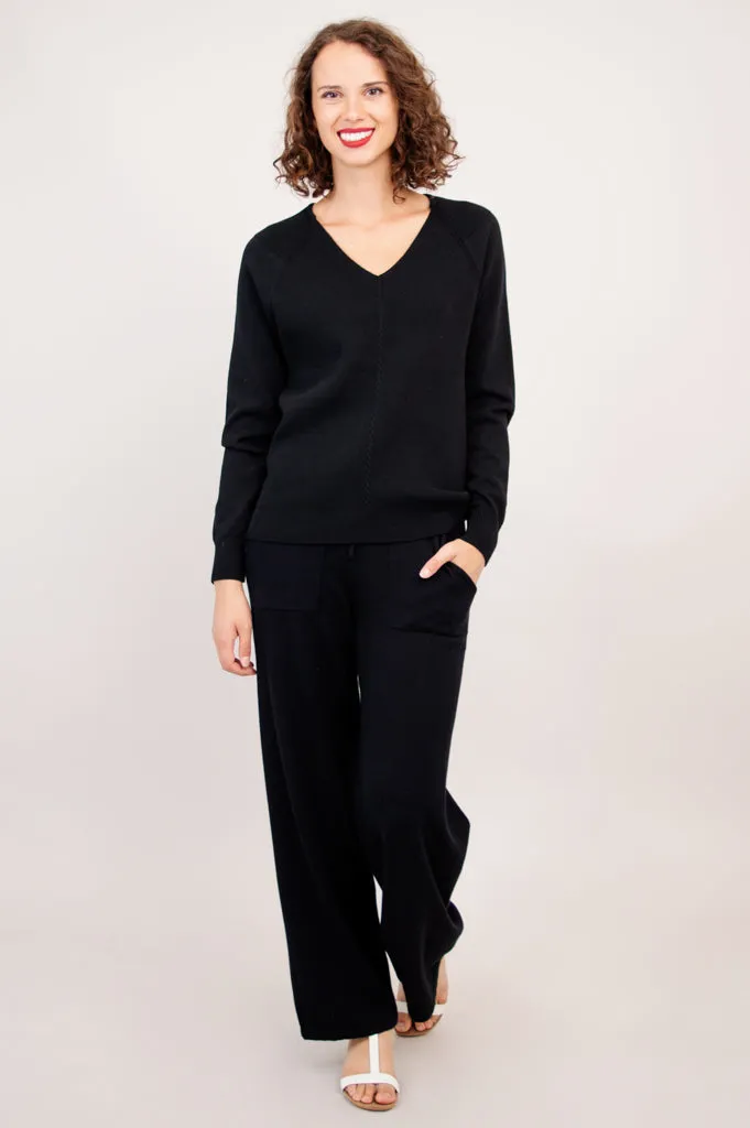 Polita Pant, Black, Cotton