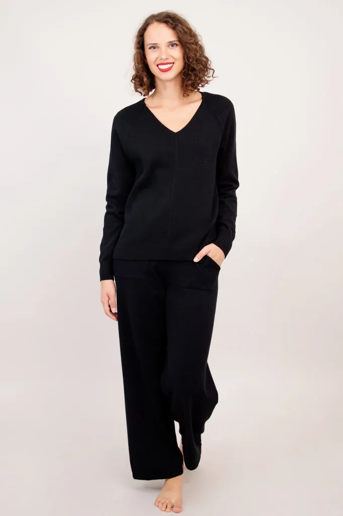 Polita Pant, Black, Cotton