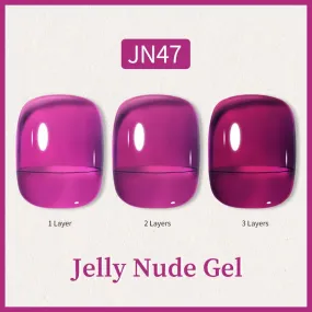 Purple Jelly Nail Polish (10ml)