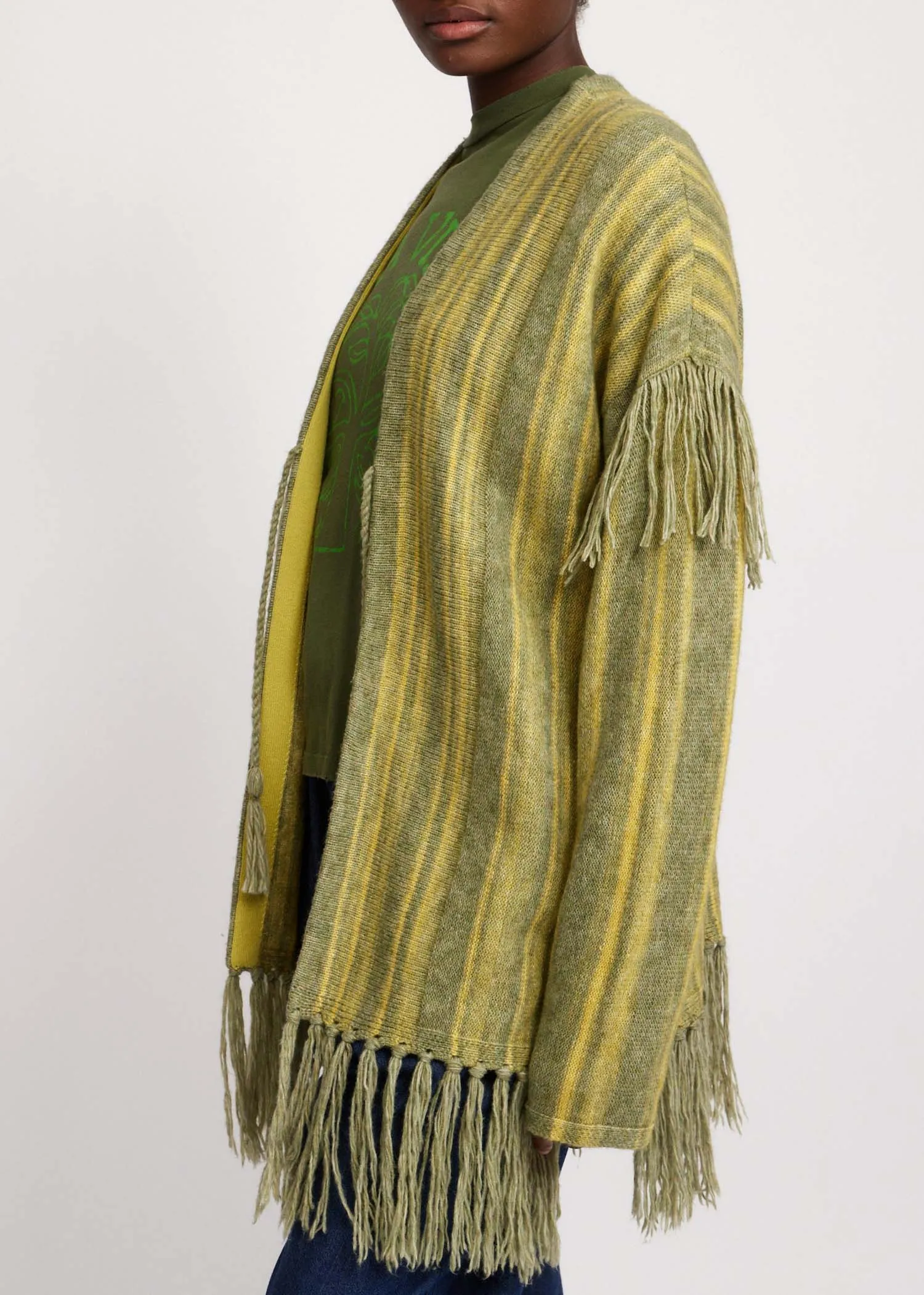 Raquel Allegra Stripe Cardigan