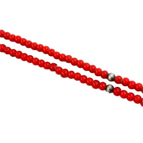 Red Heart Layering Necklace