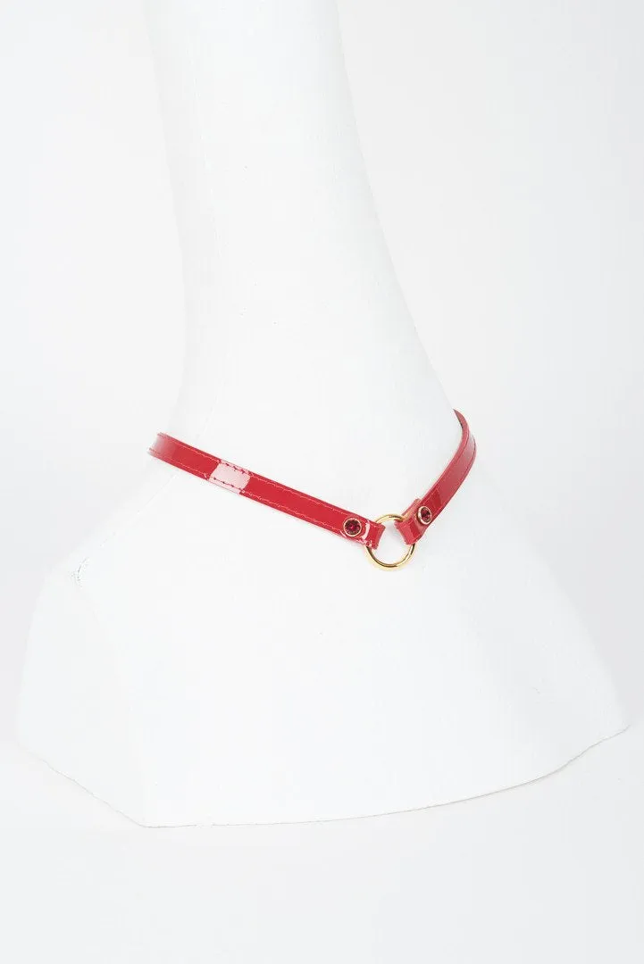 Red Hot Skinny Collar