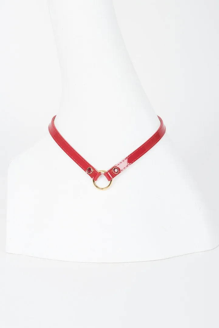 Red Hot Skinny Collar