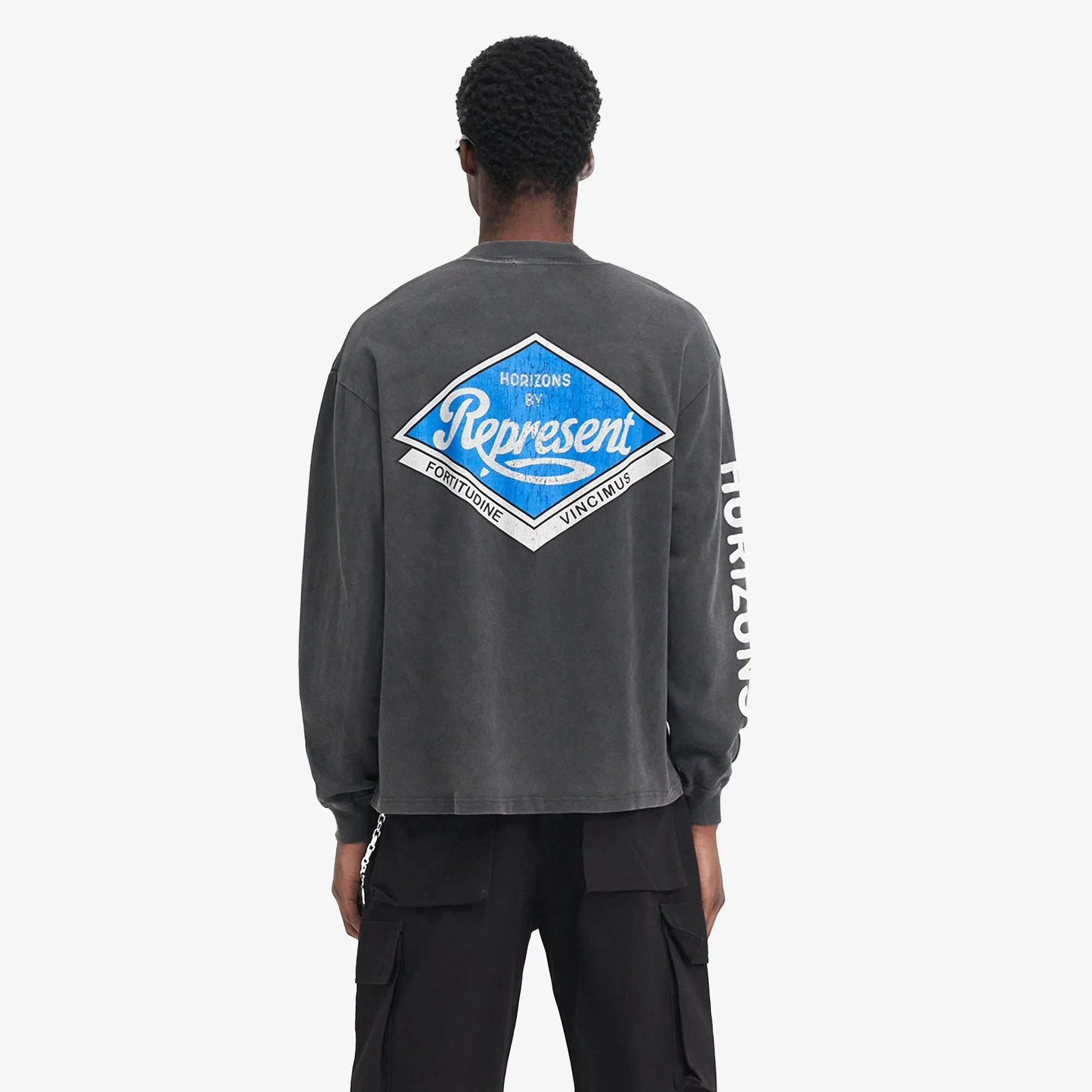 Represent | CLASSIC PARTS LONG SLEEVE  { AGED BLACK