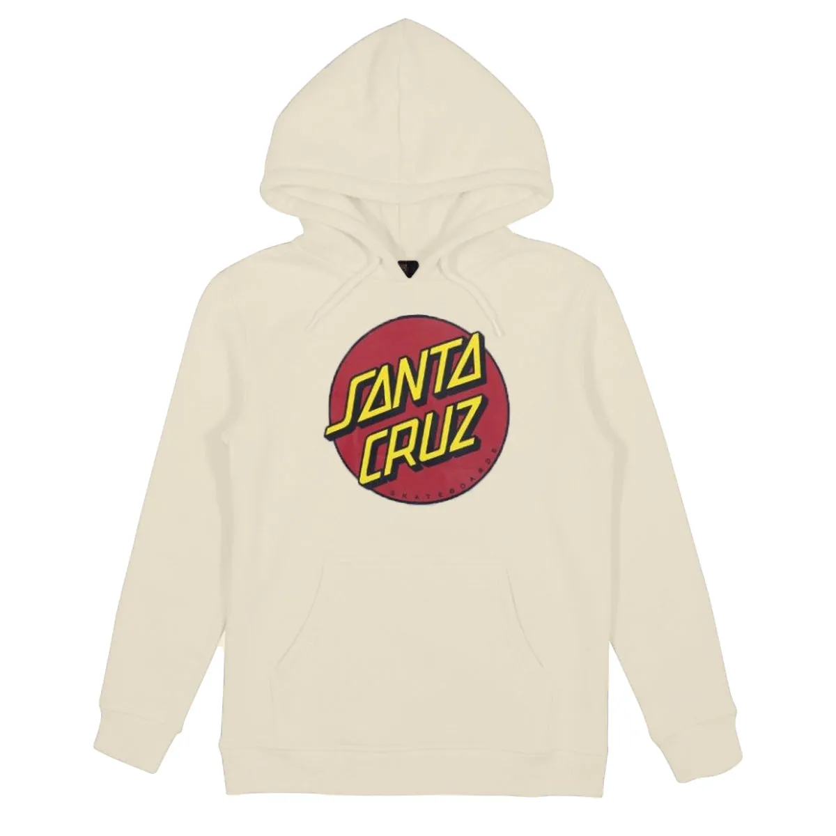 Santa Cruz - Classic Dot Front Youth Hoodie Concrete