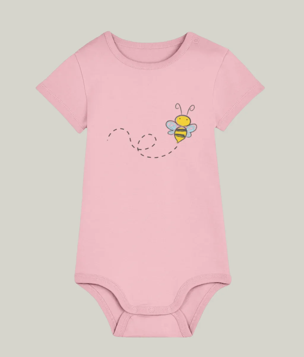 See'-soo Baby "Bee" 100% Organic Cotton Bodysuit