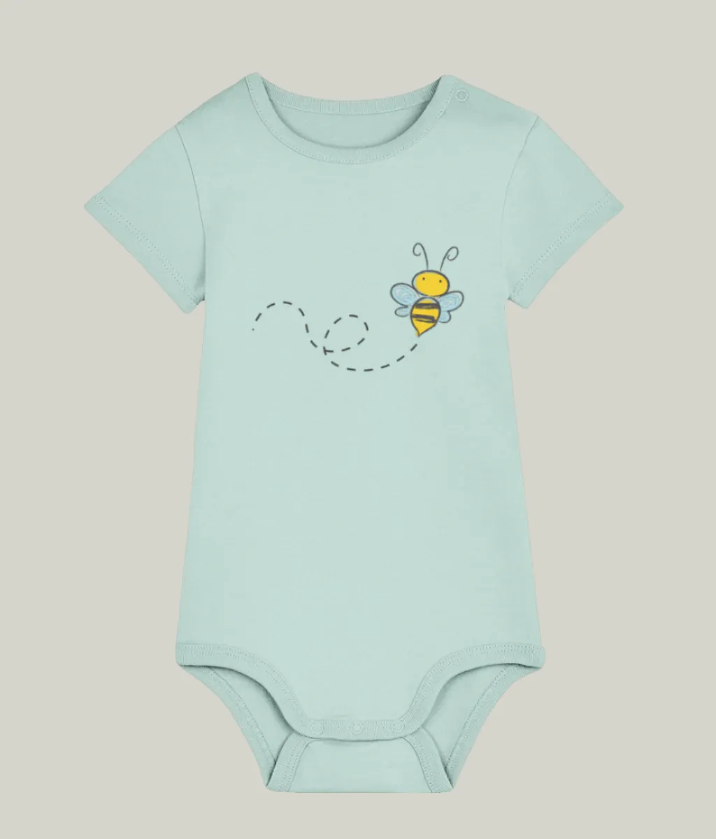 See'-soo Baby "Bee" 100% Organic Cotton Bodysuit