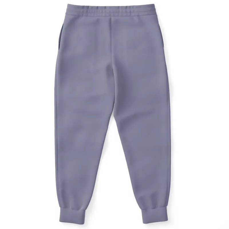 Shaded Pale Pastel Blue Gray Joggers | Unisex | with PLUS sizes | C30M30Y0K30