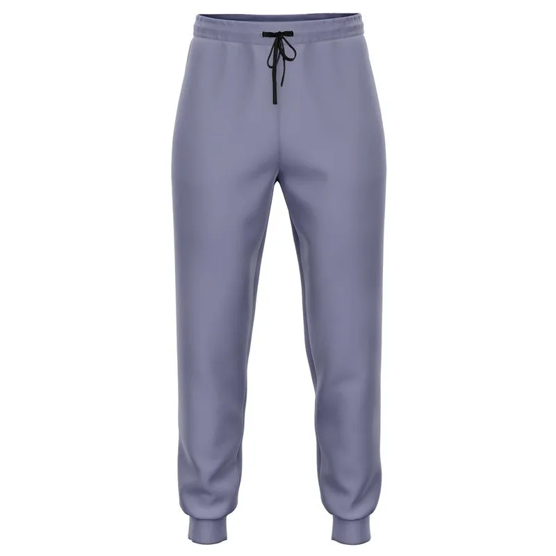 Shaded Pale Pastel Blue Gray Joggers | Unisex | with PLUS sizes | C30M30Y0K30