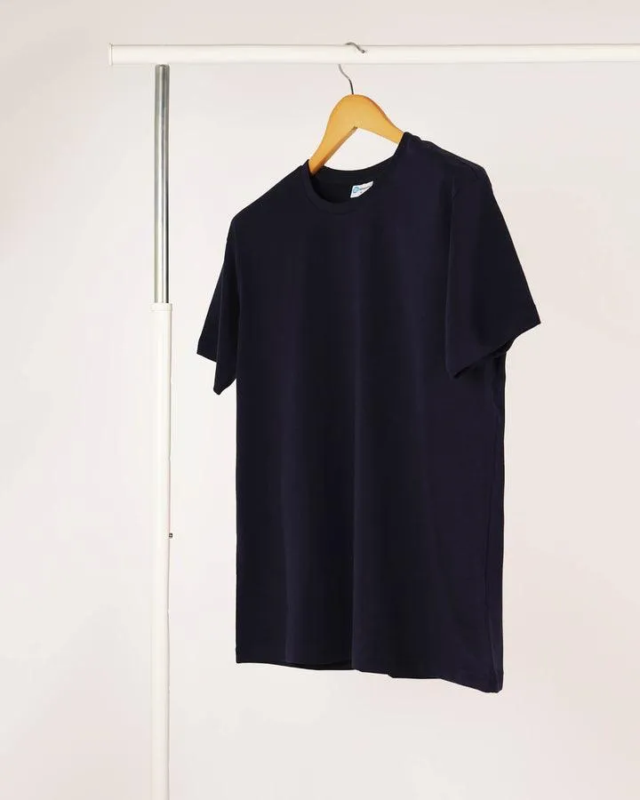 SHORT SLEEVE T SHIRT - Navy Blue