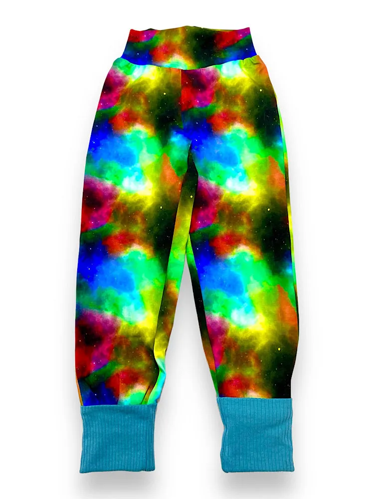 Size Large (6-9y) GWM Joggers - Galaxy