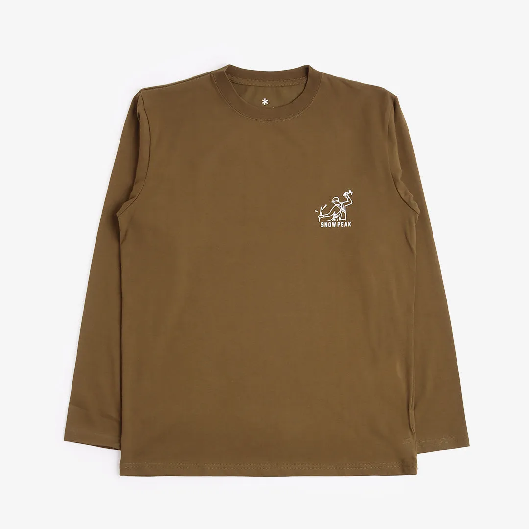 Snow Peak Land Breeze Long Sleeve T-Shirt