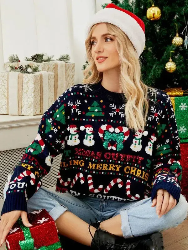 Snowman christmas sweater