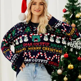 Snowman christmas sweater