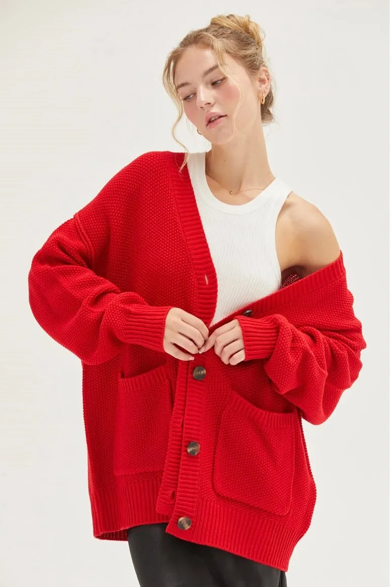 Sophia Varsity Cardigan