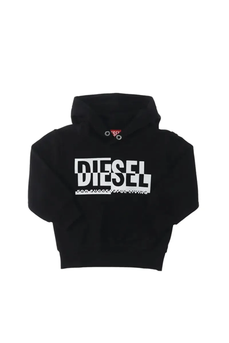 Spen Kids Pullover Hoodie (Black) - DJ01507KYAVFK900