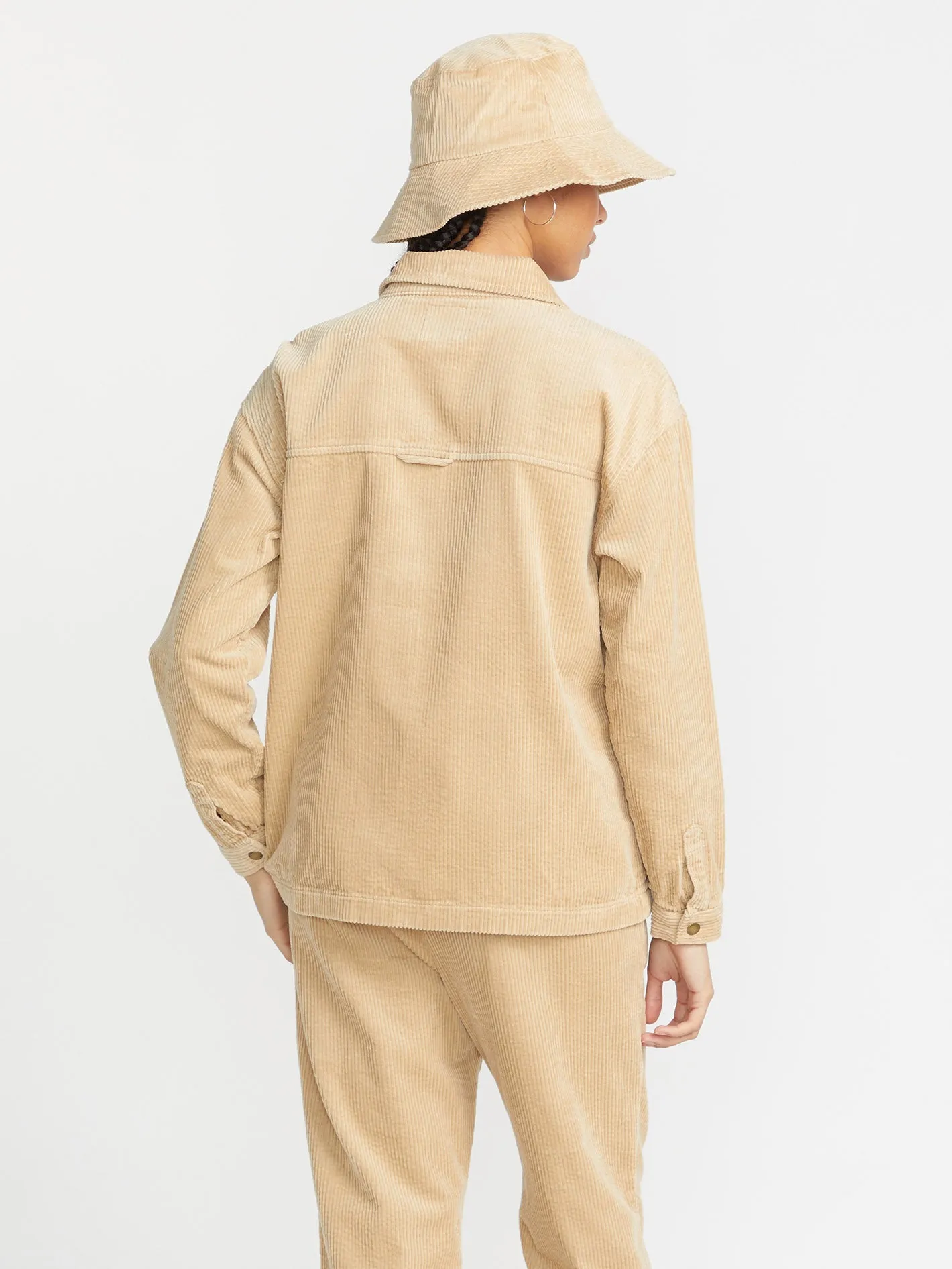 Stone Street Shacket Jacket - KHAKI