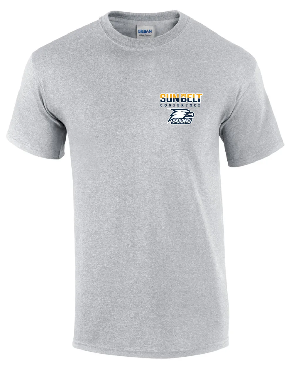 Sun Belt Conference Pinwheel - Athletic Grey Tee