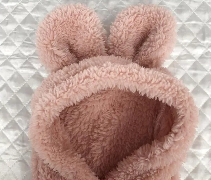 Super Soft Fuzzy Bunny Hoodie