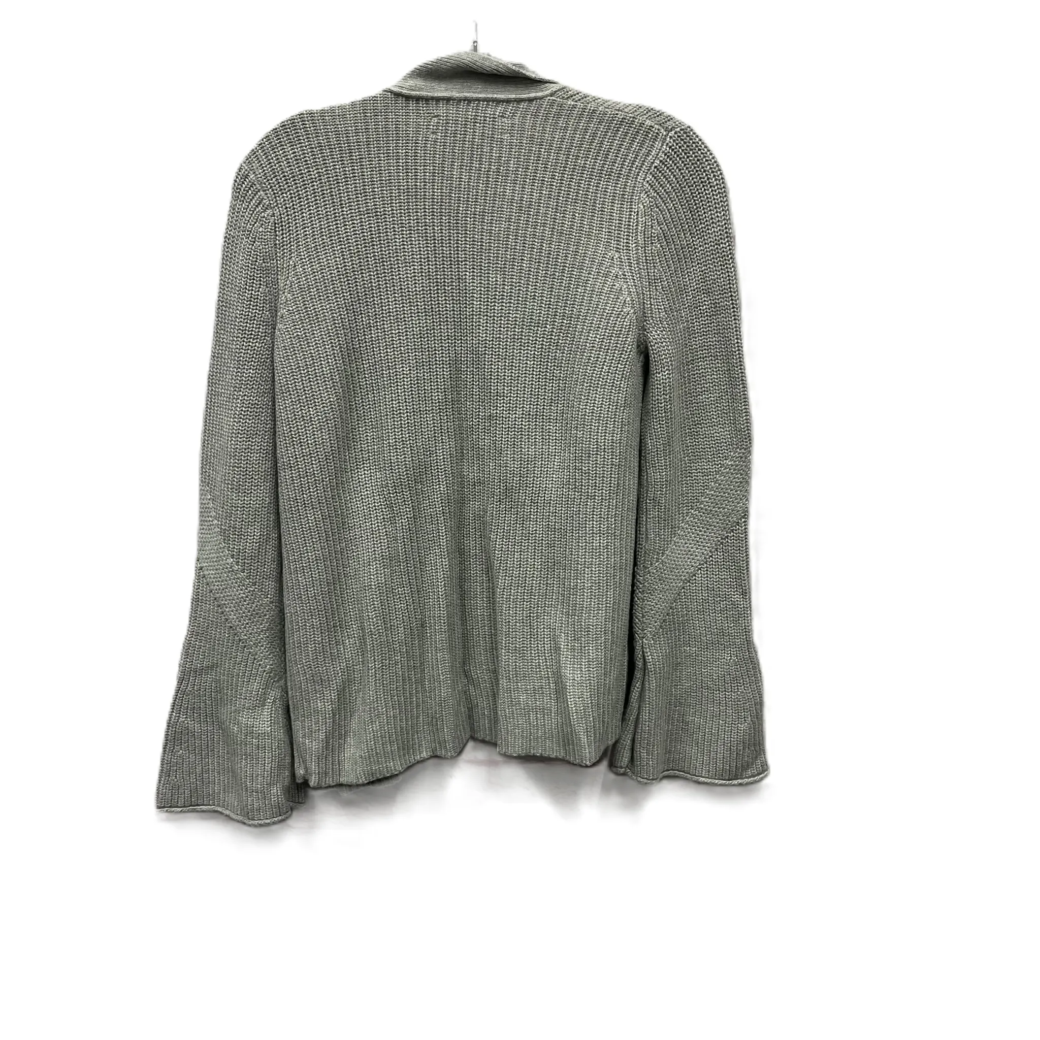 Sweater Cardigan By Loft In Grey, Size: Xs