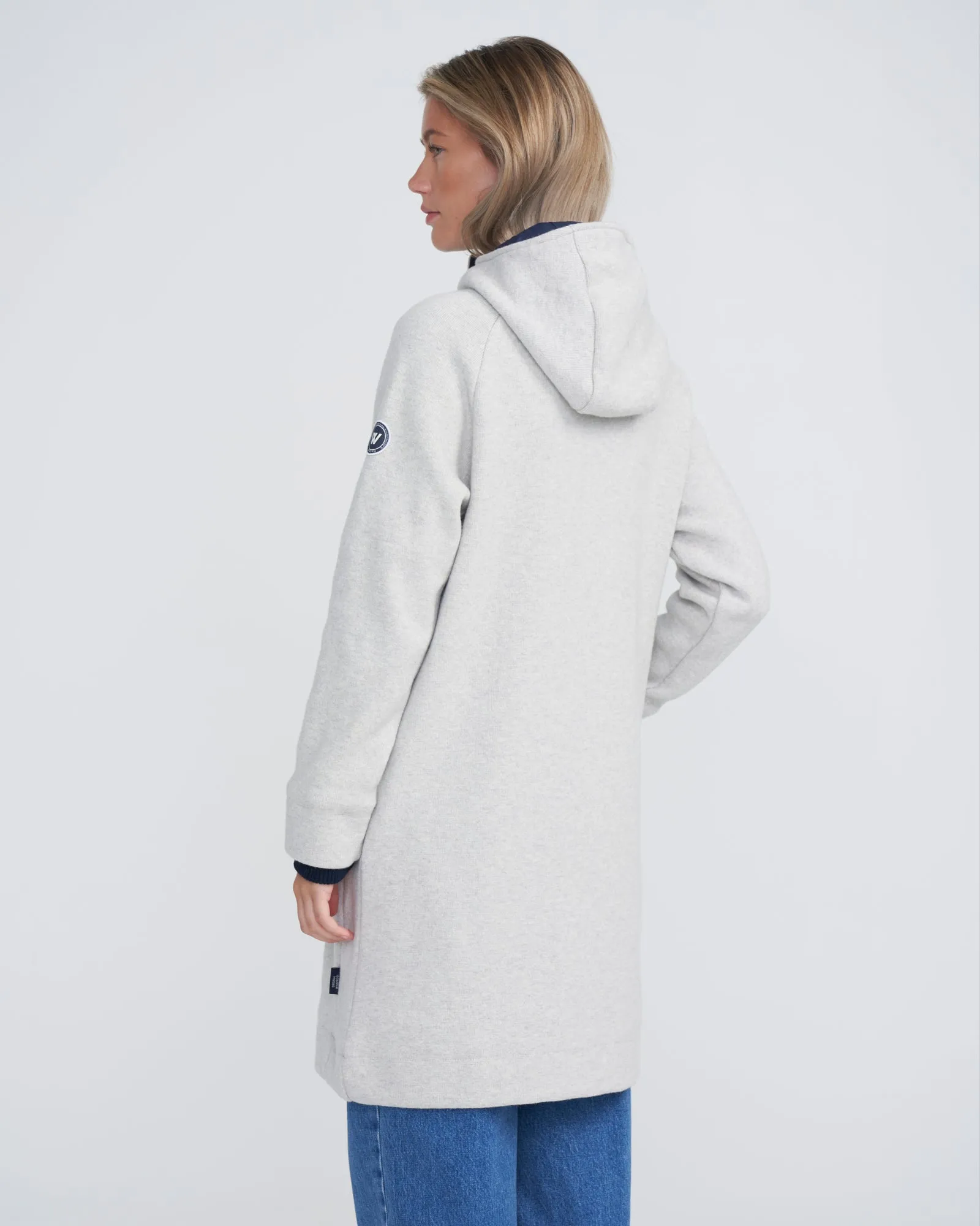 Tanja Windproof Coat - Light Grey Mel