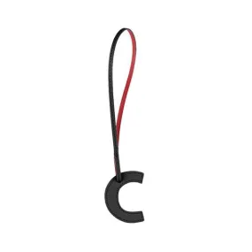 TB Charm Letter - C Black&Red