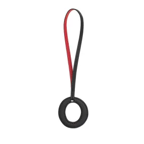 TB Charm Letter - O Black&Red