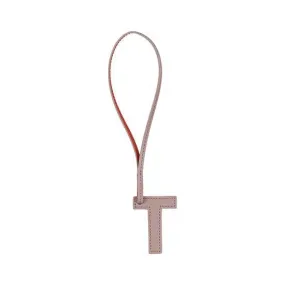 TB Charm Letter - T Beige&Dark Orange