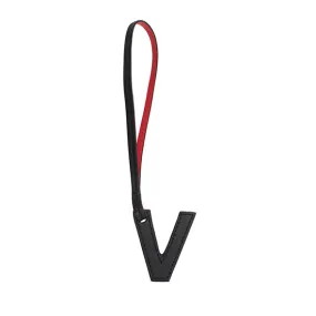 TB Charm Letter - V Black&Red