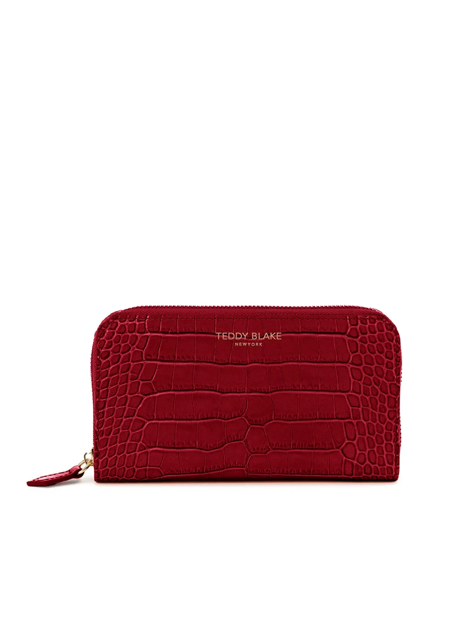 TB Zipwallet Croco - Dark Red