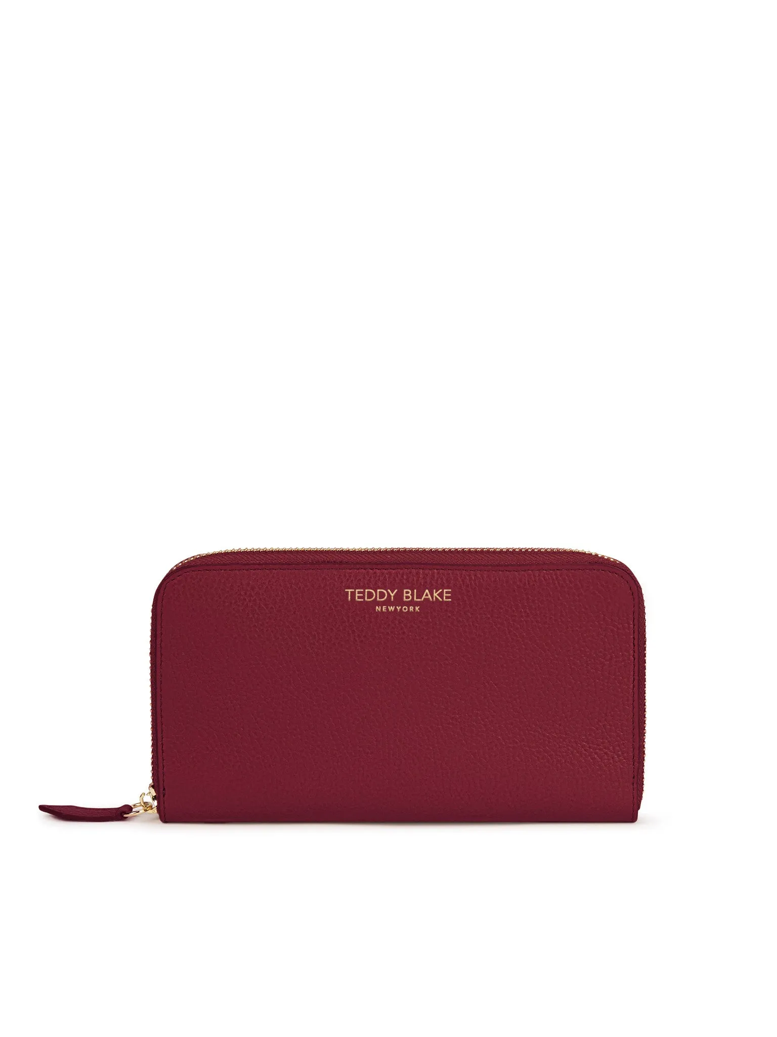 TB Zipwallet Stampato - Dark Red