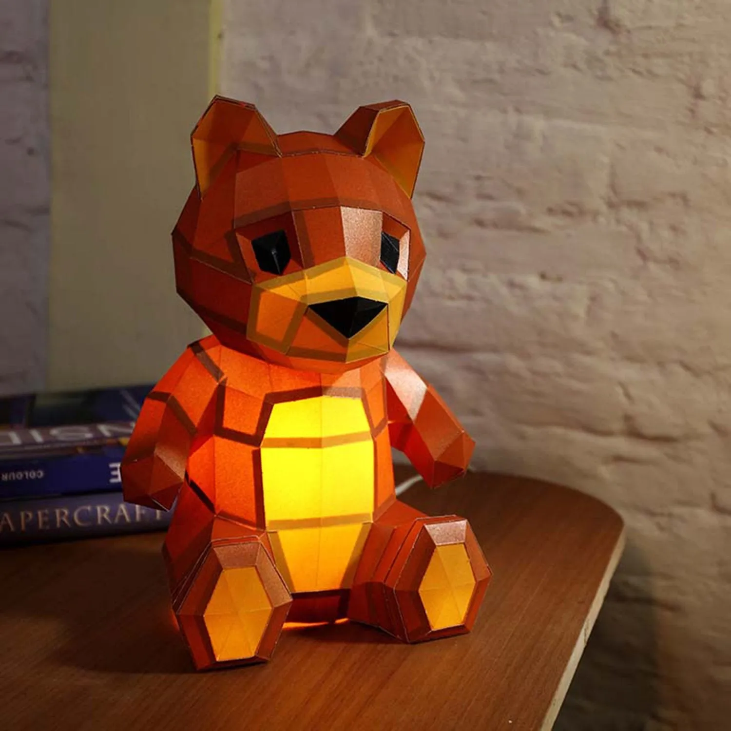 Teddy Bear 3D Paper Model