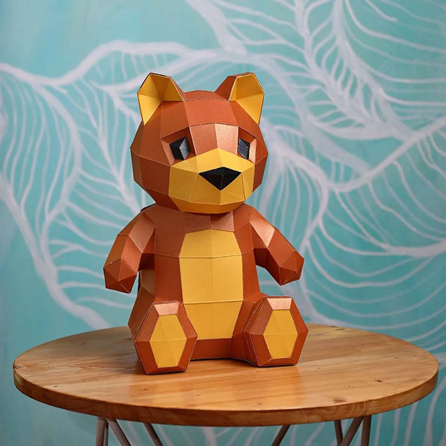 Teddy Bear 3D Paper Model