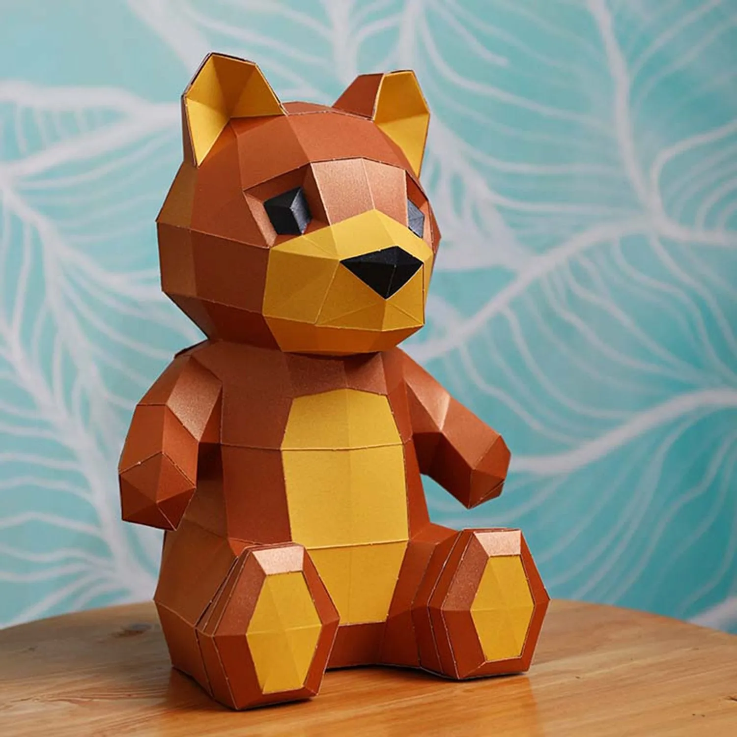 Teddy Bear 3D Paper Model