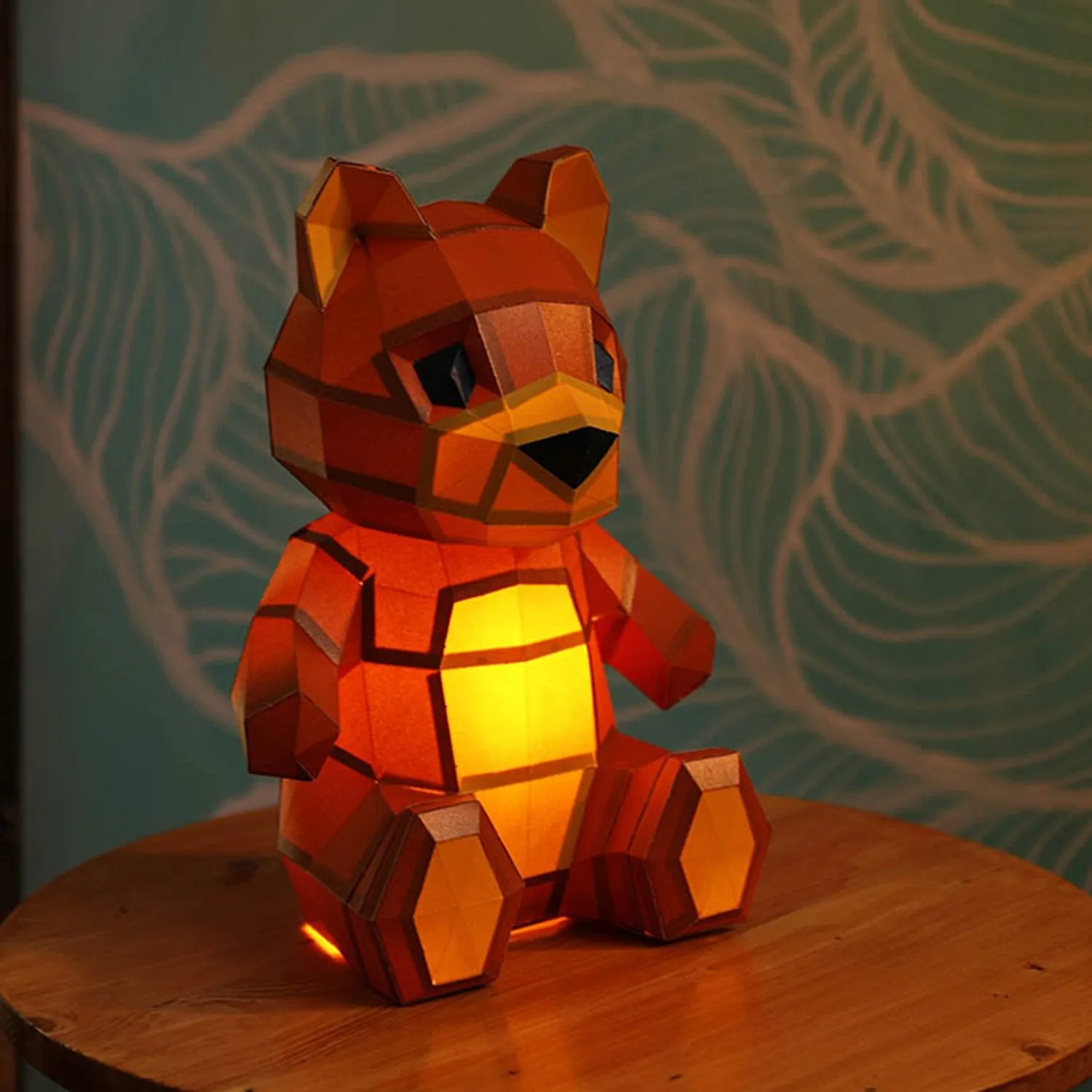 Teddy Bear 3D Paper Model