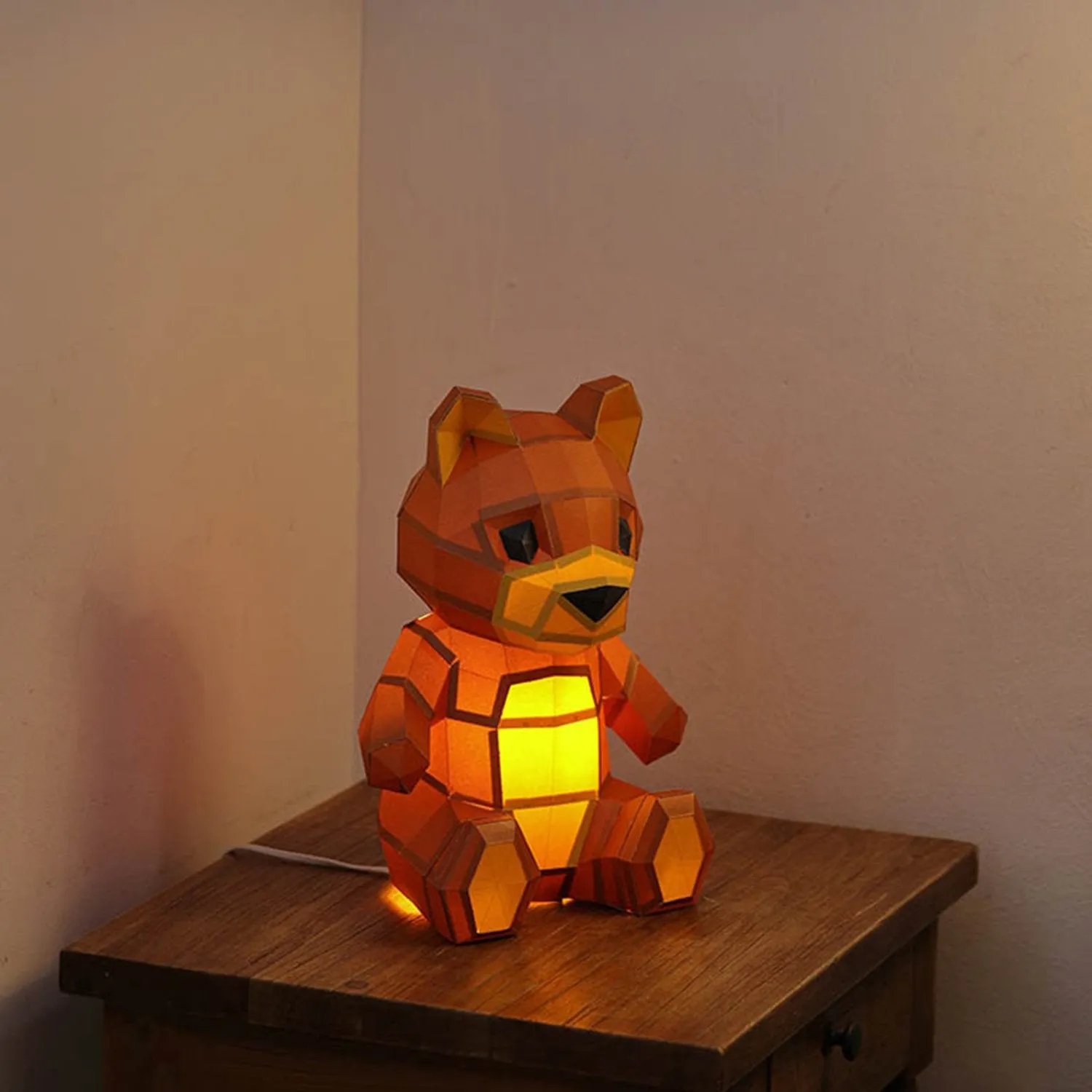 Teddy Bear 3D Paper Model