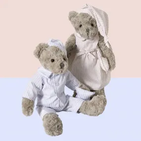 Teddy bear in pyjamas