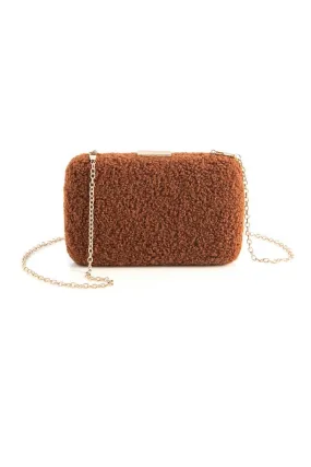 TEDDY RUST CLUTCH