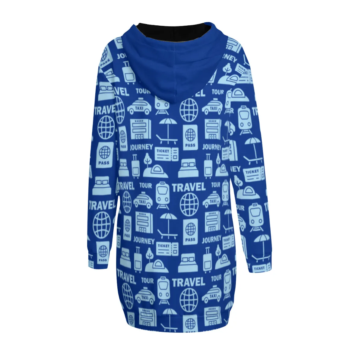 Travel & Tour Hoodie Dress