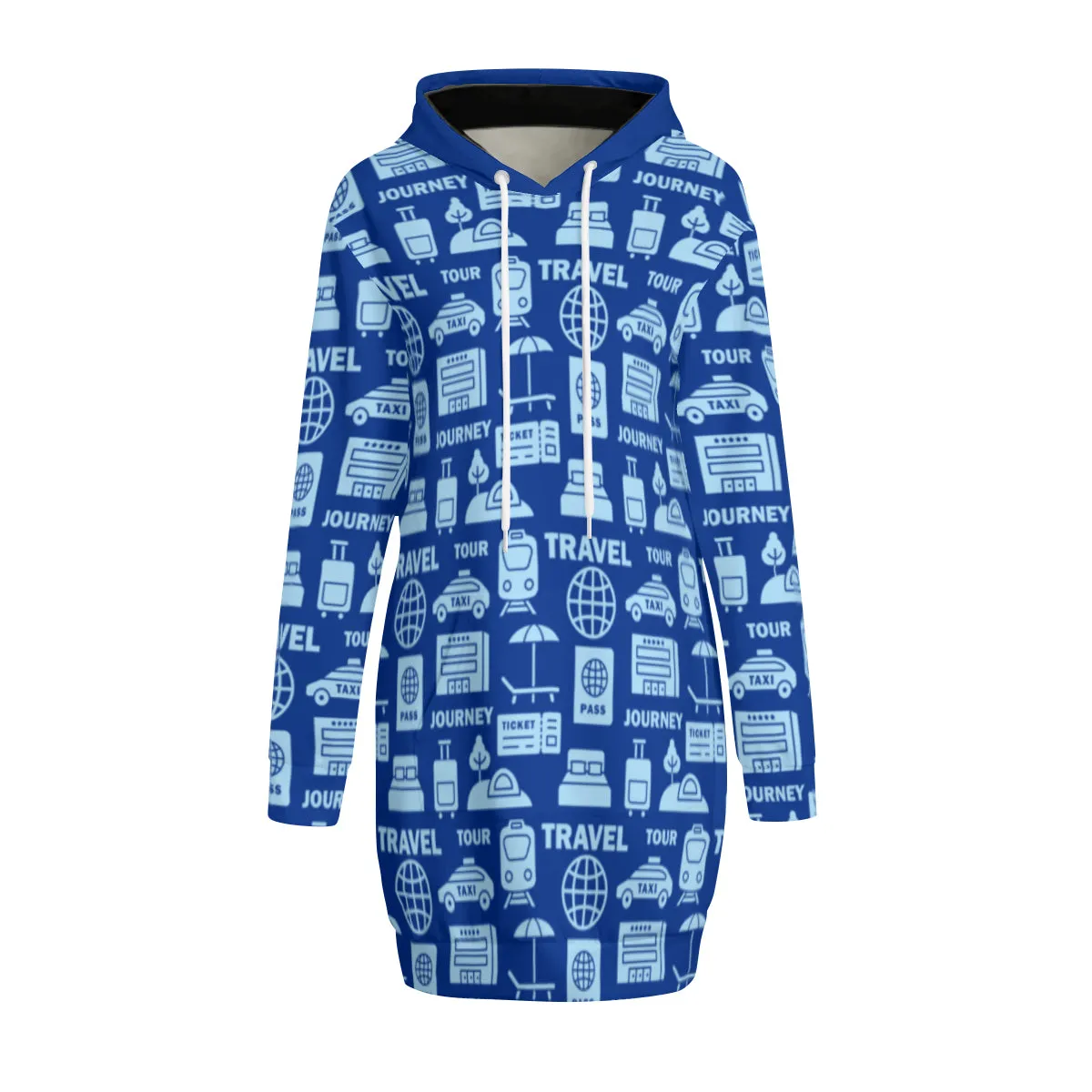 Travel & Tour Hoodie Dress