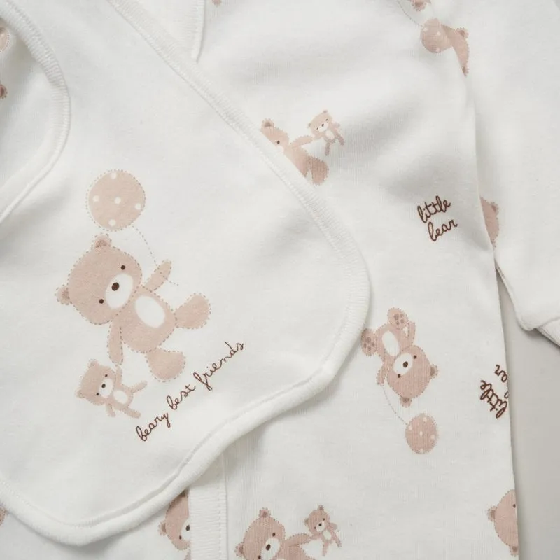 Unisex Baby 8 Piece Clothing Set 'Teddy Bears'