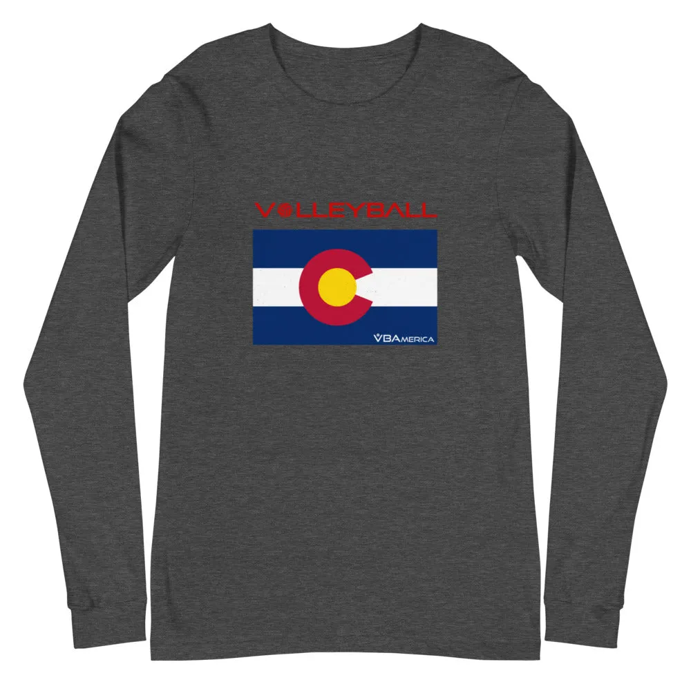 VBAmerica Colorado Volleyball Long Sleeve Tee