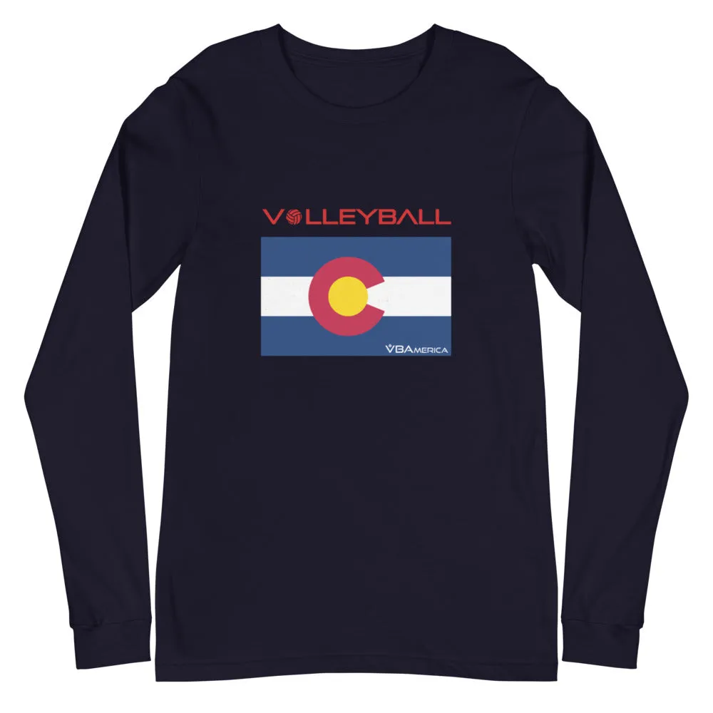 VBAmerica Colorado Volleyball Long Sleeve Tee