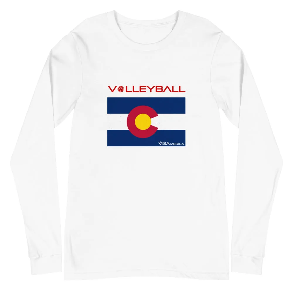 VBAmerica Colorado Volleyball Long Sleeve Tee