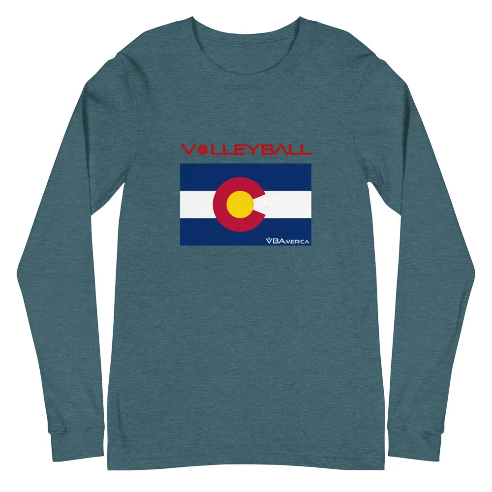 VBAmerica Colorado Volleyball Long Sleeve Tee