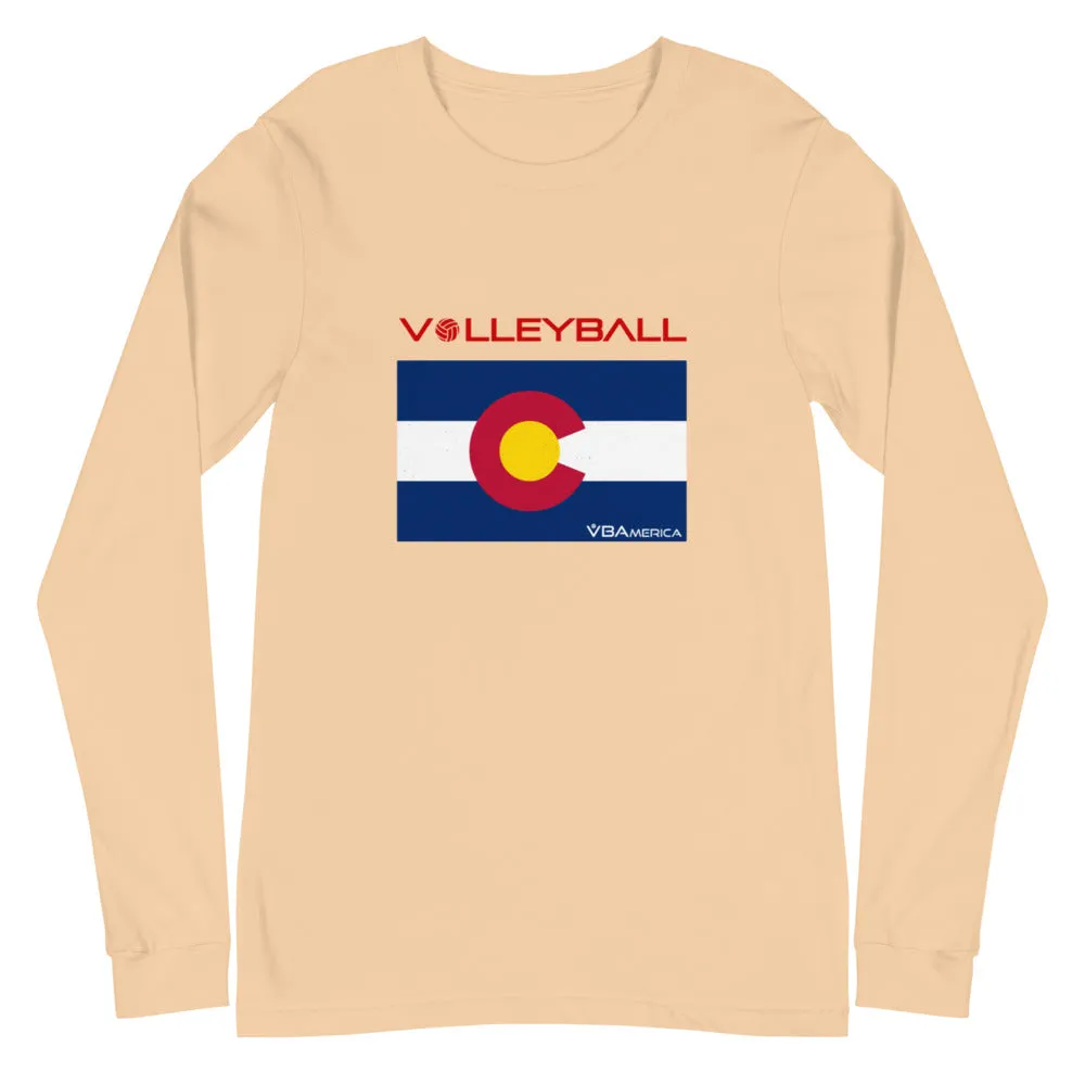 VBAmerica Colorado Volleyball Long Sleeve Tee