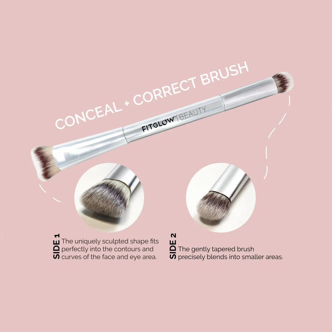 VEGAN TEDDY CONCEAL   CORRECT BRUSH