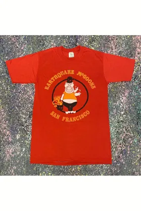 Vintage Sport-T By Stedman Earthquake McGoons San Francisco Tee- M